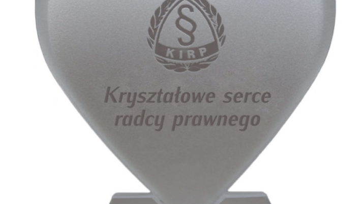 Konkurs Kryształowe Serce Radcy Prawnego 2018
