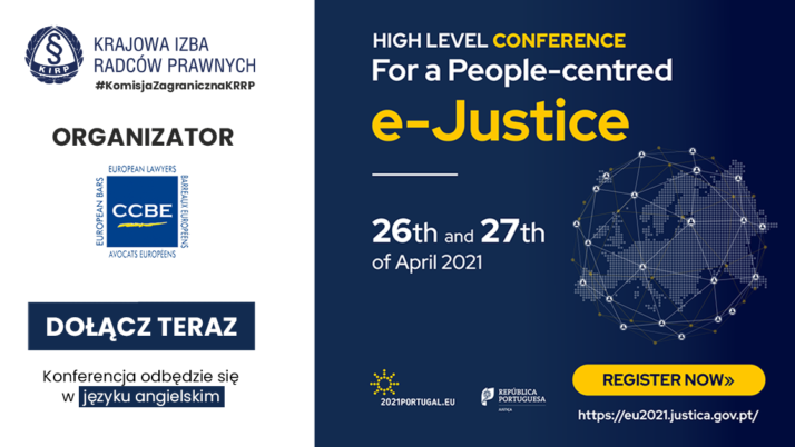 Portugalska prezydencja w Radzie UE organizuje konferencję online nt. e-sprawiedliwości