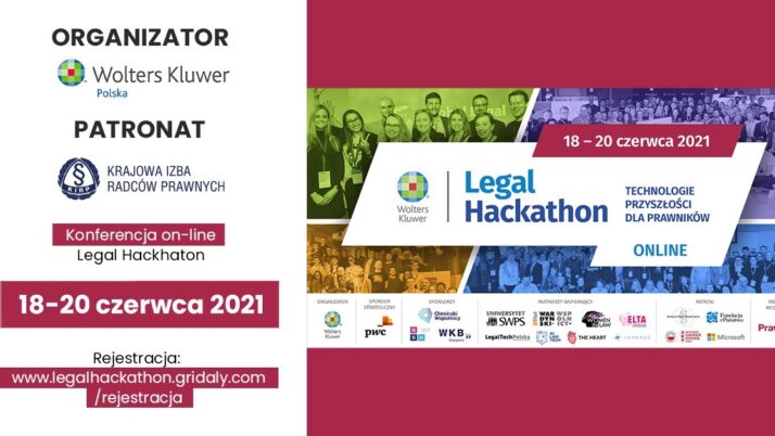 Polska edycja Legal Hackathon  – 18-20 czerwca 2021