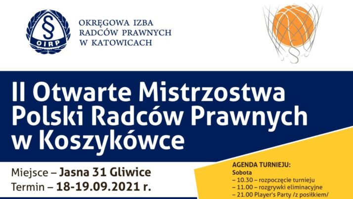 II Otwarte Mistrzostwa Polski Radców Prawnych w Koszykówce o Puchar Mistrza Polski