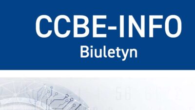 Biuletyn CCBE – listopad/grudzień 2021