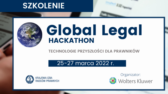 Global Legal Hackathon już w marcu – Wolters Kluwer zaprasza do udziału!