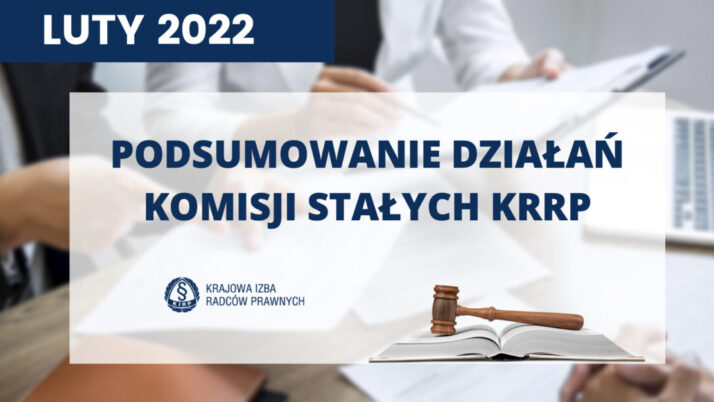Podsumowanie działań komisji stałych – luty 2022