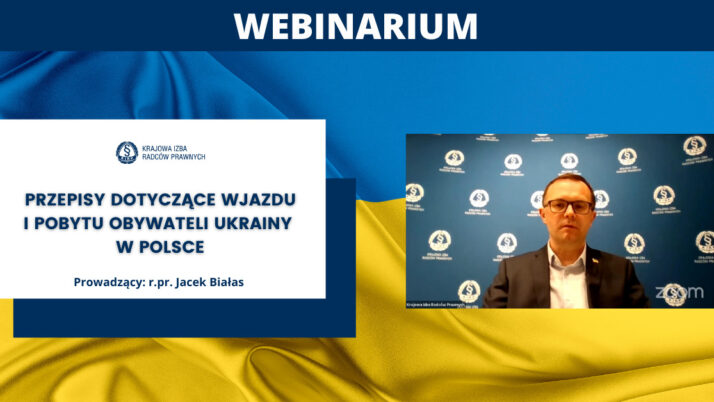 Webinarium na temat przepisów dotyczących pomocy obywatelom Ukrainy już dostępne na YouTube