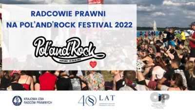 Radcowie prawni na Pol’and’Rock Festival 2022 – galeria fotografii