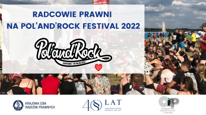 Radcowie prawni na Pol’and’Rock Festival 2022