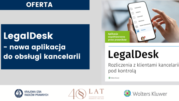 LegalDesk: nowa aplikacja do obsługi kancelarii od Wolters Kluwer Polska
