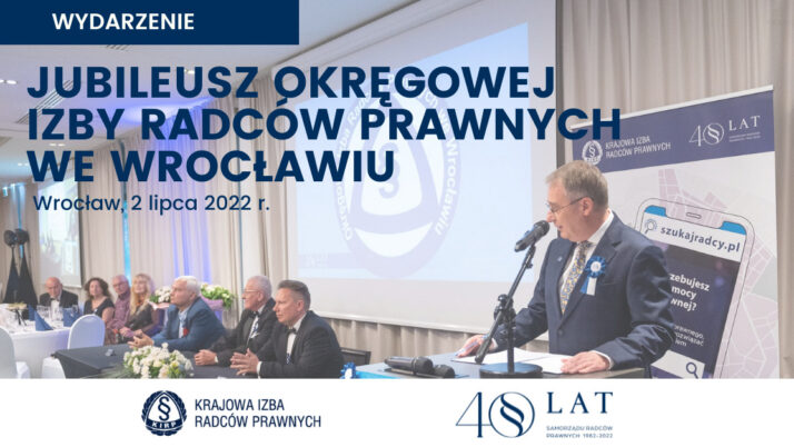 Uroczyste obchody 40-lecia samorządu radców prawnych w OIRP we Wrocławiu