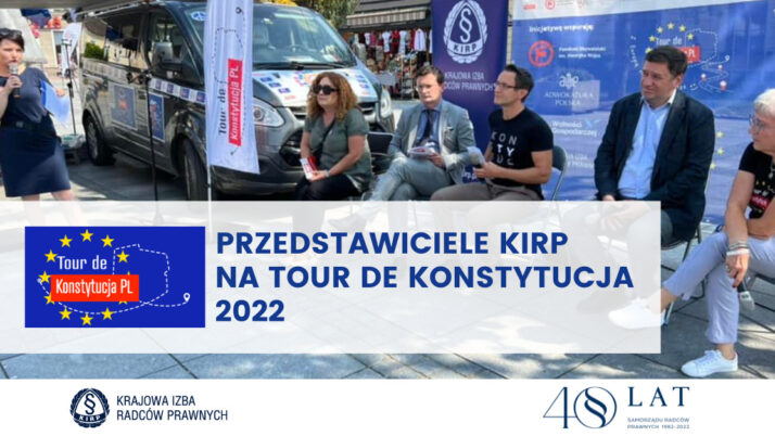 Tour de Konstytucja 2022 – przedstawiciel KIRP na spotkaniu z mieszkańcami Nowego Targu
