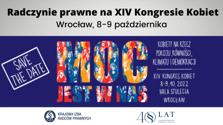 Radczynie prawne na XIV Ogólnopolskim Kongresie Kobiet we Wrocławiu