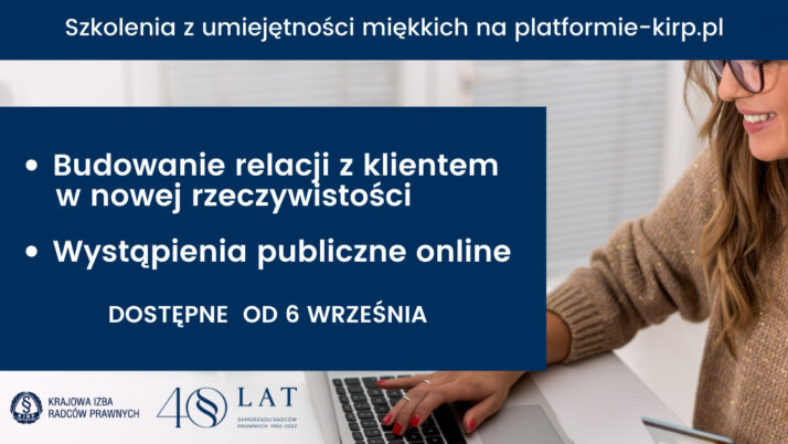 Już dziś na platformie e-kirp.pl dwa szkolenia z umiejętności miękkich   