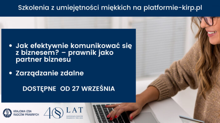 Nowe szkolenia z umiejętności miękkich na platformie e-kirp.pl