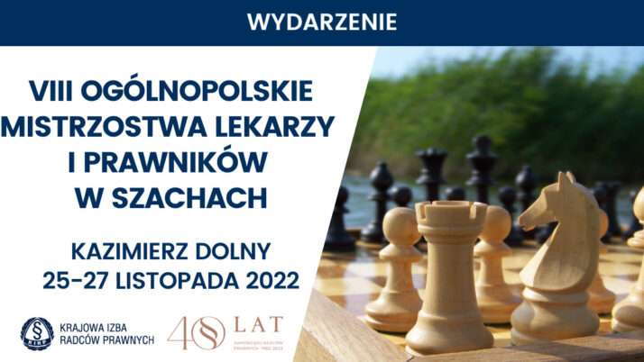 OIRP w Warszawie Mistrzem Polski Prawników w szachach w 2022 roku