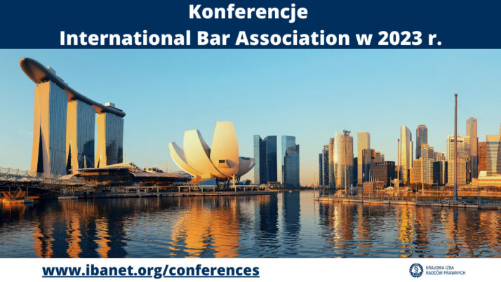 Konferencje International Bar Association w 2023 r.