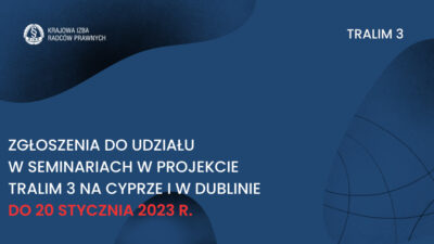 Seminaria na Cyprze i w Dublinie. Zgłoszenia tylko do 20 stycznia 2023 r.