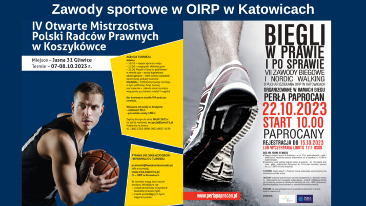 Zawody sportowe w OIRP w Katowicach