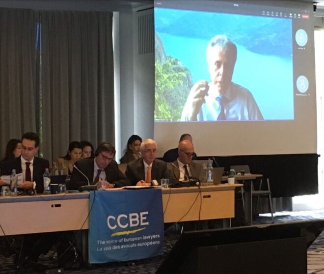 Posiedzenie Komitetu Stałego CCBE w Brukseli