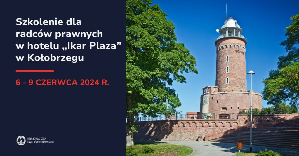 Szkolenie dla radców prawnych w hotelu „Ikar Plaza” w Kołobrzegu